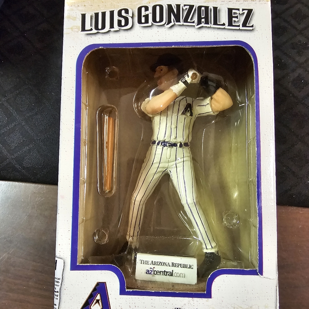 Luis Gonzalez #20 Baseball Figurine